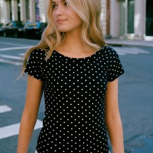 Ginny Polka Dot Top