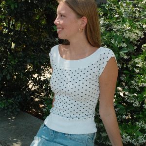 Ginny Polka Dot Top