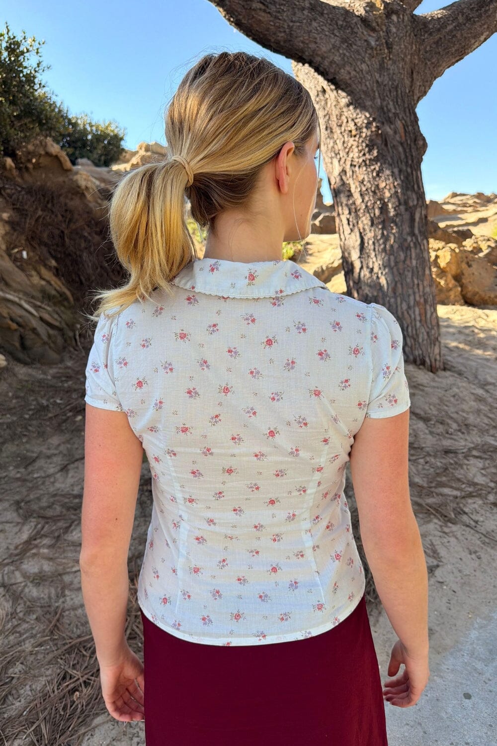 Teagan Flowers Top - Image 3