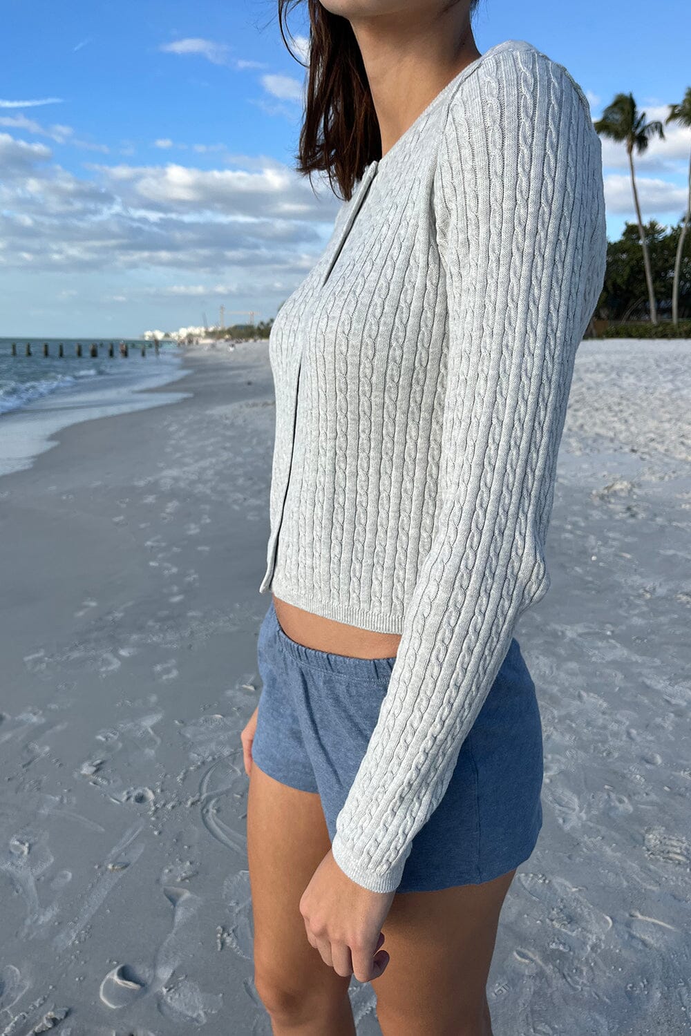 Zoe Cable Knit Cardigan - Image 16