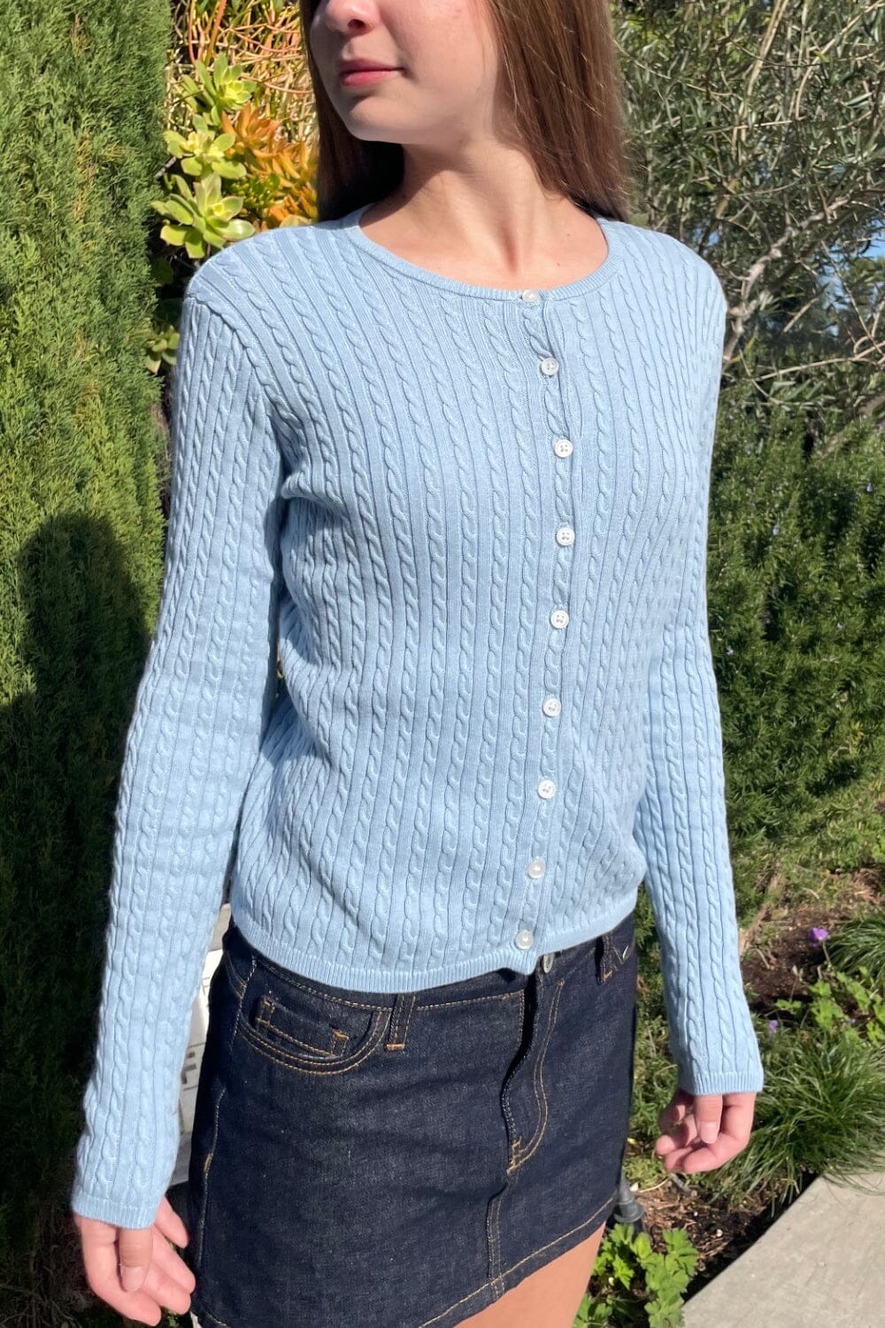 Zoe Cable Knit Cardigan - Image 2