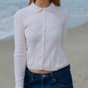 Zoe Cable Knit Cardigan