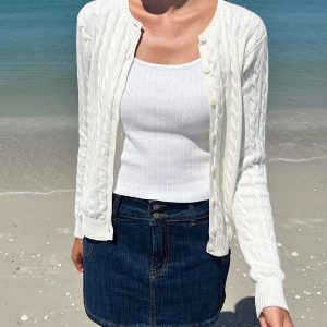 Amalie Cable Knit Cardigan