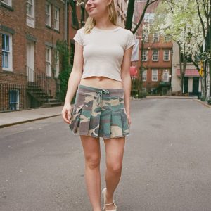 Nadia Camouflage Skirt