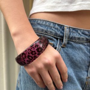 Leopard Rigid Bracelet