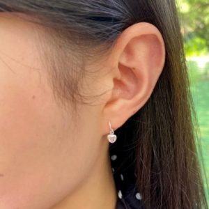 Heart Charm Earrings