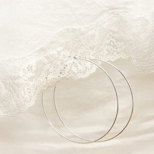 Thin Hoop Earrings