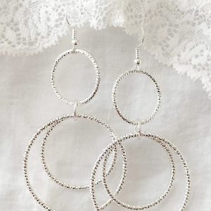 Dangle Hoop Earrings