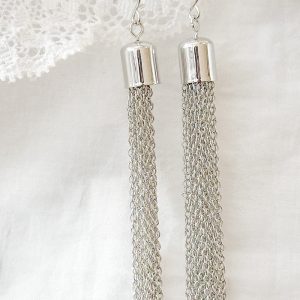 Dangle Chainmail Earrings
