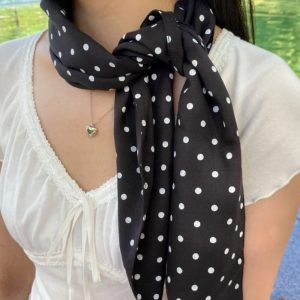 Polka Dot Scarf