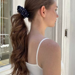 Polka Dot Scrunchie