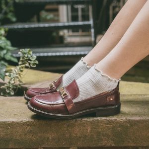 Ruffle Ribbed Socks