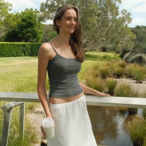 Skylar Eyelet Tank