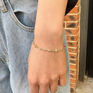Gold Star Bracelet