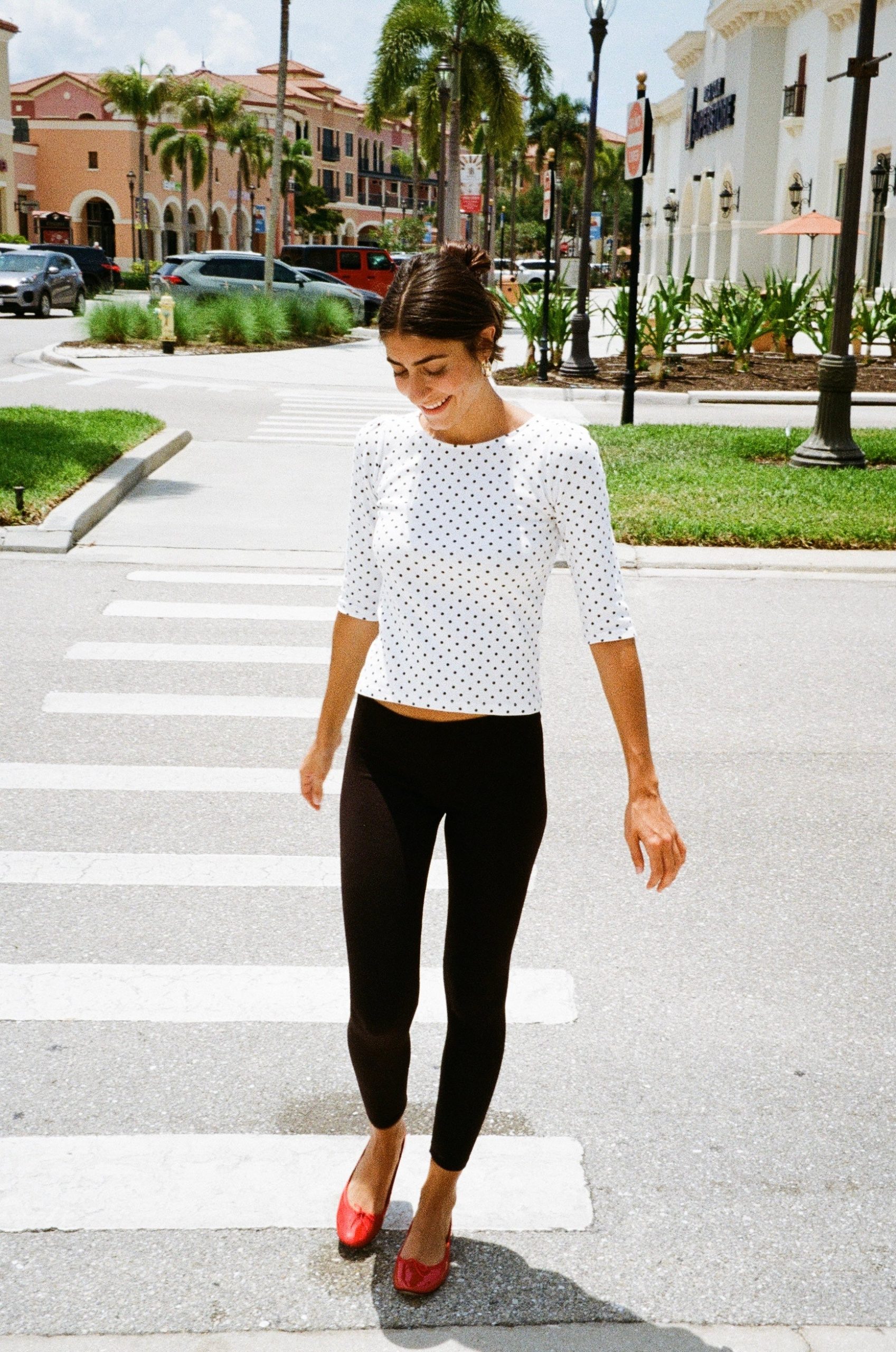 Jennie Polka Dots Top